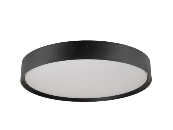 DECONA 42, Deckenaufbauleuchte, rund, 2700/3000 K, 23 W, PHASE, schwarz