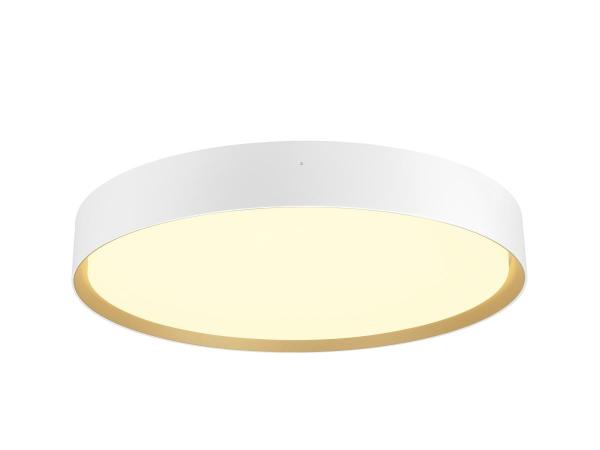 DECONA 42, Deckenaufbauleuchte, rund, 2700/3000 K, 23 W, PHASE, weiß / gold