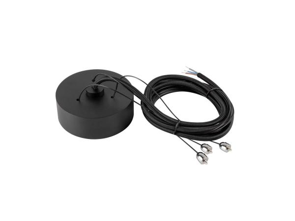 DECONA, Abhängeset, Pendellänge 150 cm, schwarz