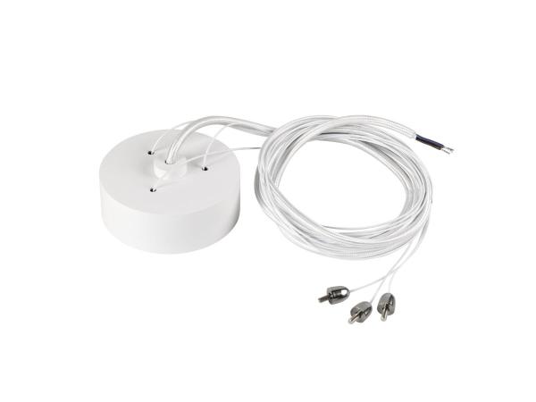 DECONA, Abhängeset, Pendellänge 150 cm, weiß