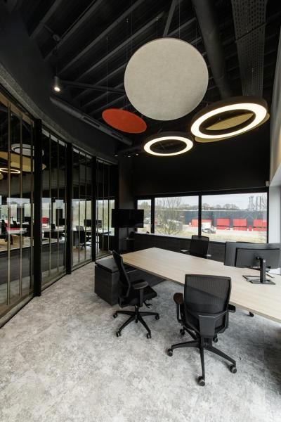 MEDO® RING 60, Pendelleuchte, Pendellänge 300 cm, 3000/4000 K, 110°, DALI, Touch, schwarz