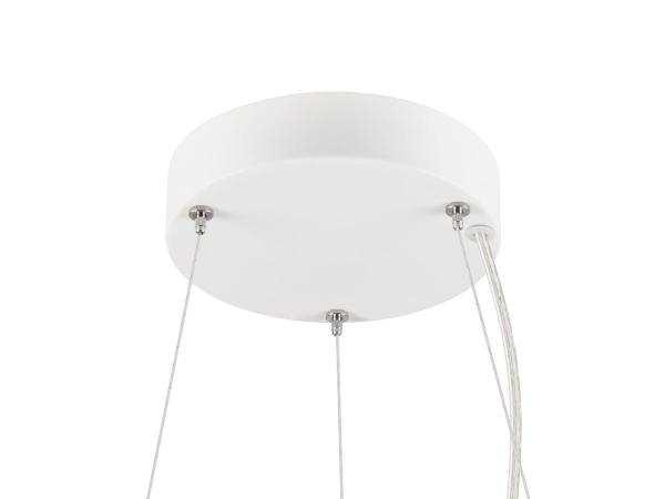 MEDO® RING 60, Pendelleuchte, Pendellänge 300 cm, 3000/4000 K, 110°, PHASE, weiß