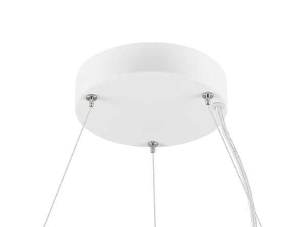 MEDO® RING 90, Pendelleuchte, Pendellänge 300 cm, 3000/4000 K, 110°, DALI, Touch, weiß