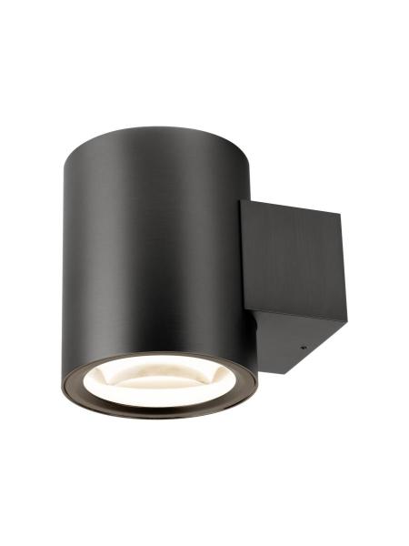 OCULUS, Wandaufbauleuchte, rund, 2000-3000 K, 15 W, Dim-to-Warm, PHASE, 100°, dunkel bronze