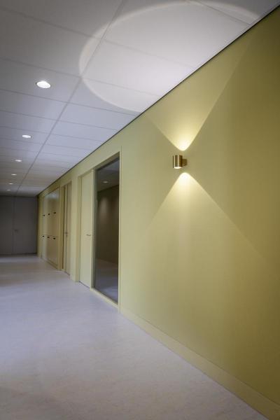 OCULUS, Wandaufbauleuchte, rund, 2000-3000 K, 15 W, Dim-to-Warm, PHASE, 100°, dunkel kupfer