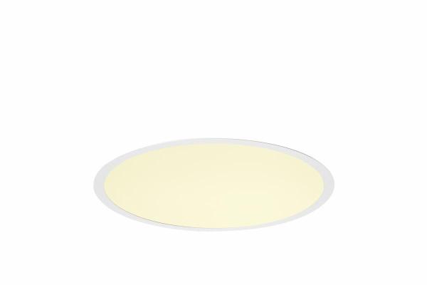 MEDO® 40, Deckeneinbauleuchte, frame, 3000/4000 K, 80°, IP20, rund, weiß