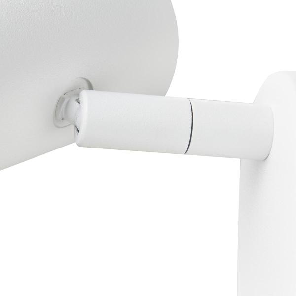 NOBLO®, Wand- und Deckenaufbauleuchte, single, rund, 2000-3000 K, 8 W, Dim-to-Warm, PHASE, 36°, weiß