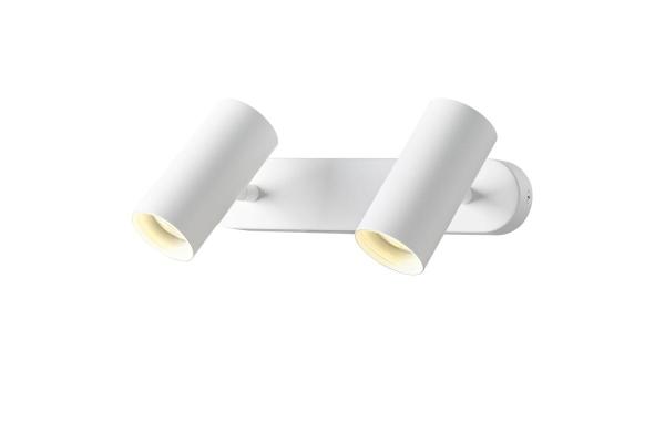 NOBLO®, Wand- und Deckenaufbauleuchte, double, rund, 3000 K, 12 W, PHASE, 32°, weiß