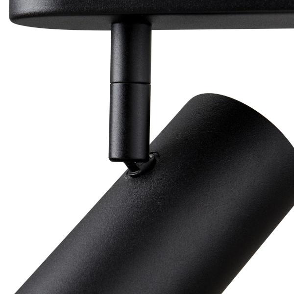 NOBLO®, Wand- und Deckenaufbauleuchte, double, rund, 3000 K, 12 W, PHASE, 32°, schwarz