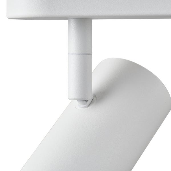 NOBLO®, Wand- und Deckenaufbauleuchte, double, rund, 2700 K, 12 W, PHASE, 32°, weiß