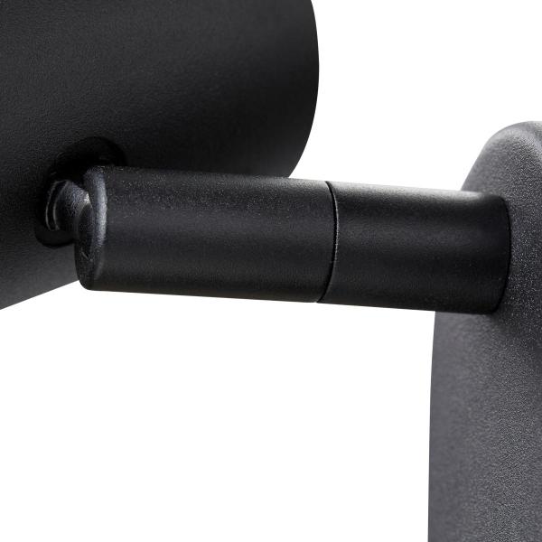 NOBLO®, Wand- und Deckenaufbauleuchte, single, rund, 2700 K, 6 W, PHASE, 32°, schwarz