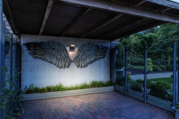 ORDI II, WL, Wandaufbauleuchte, eckig, 2200/3000 K, IP65, schwarz