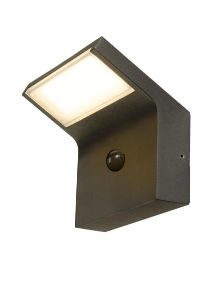 ORDI II, WL, SENSOR, Wandaufbauleuchte, eckig, 2200/3000 K, IP54, schwarz