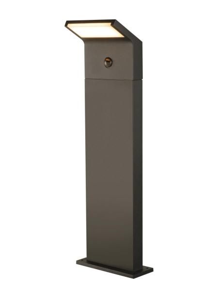 ORDI II, POLE 70, SENSOR, Outdoor Stehleuchte, eckig, 2200/3000 K, IP54, schwarz