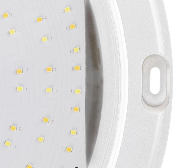 OUTDOOR BULKHEAD V 360, 20W 830/840/856 IP65 IK10 weiß