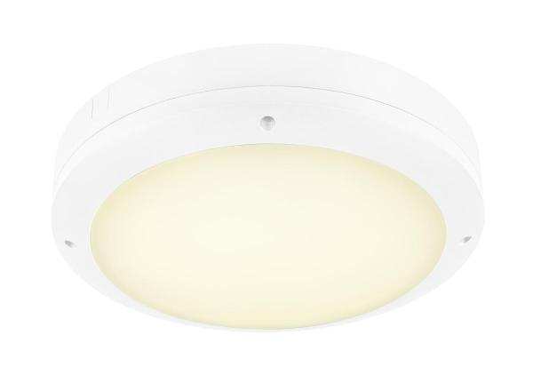 OUTDOOR BULKHEAD V 360, 20W 830/840/856 IP65 IK10 weiß