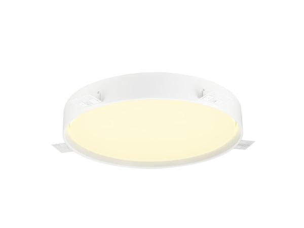 DECONA 42, CL, PHASE, Deckenaufbauleuchte, rund, 3000/4000K, 23 W, weiß