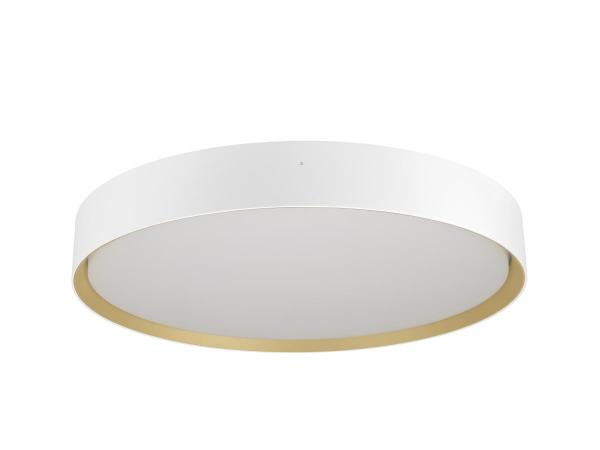 DECONA 42, CL, PHASE, Deckenaufbauleuchte, rund, 3000/4000K, 23 W, weiß / gold