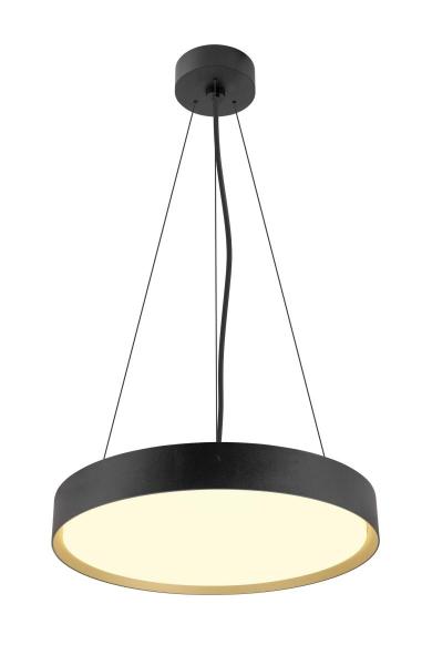 DECONA 42, CL, PHASE, Deckenaufbauleuchte, rund, 3000/4000K, 23 W, schwarz / gold