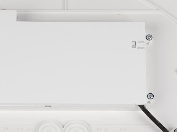 DECONA 42, CL, Sensor, Deckenaufbauleuchte, rund, 3000/4000K, 23 W, weiß