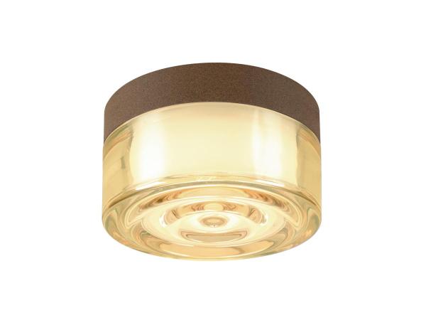 CYFT WAVE, Wand- und Deckenaufbauleuchte, 2700/3000/4000 K, 6,5 W, PHASE, schwarz / amber