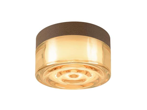 CYFT WAVE, Wand- und Deckenaufbauleuchte, 2700/3000/4000 K, 6,5 W, PHASE, schwarz / amber