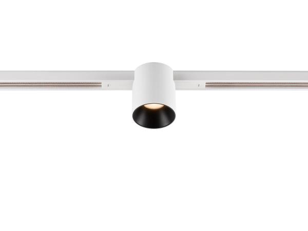 FIX-IT!, 48V, DALI, rund, Standard track, Spot, 2000-3000K, 7.4 W, 36°, weiß / schwarz