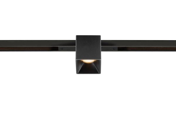 FIX-IT!, 48V, DALI, eckig, Standard track, Spot, 2700K, 6.6 W, 36°, schwarz / schwarz