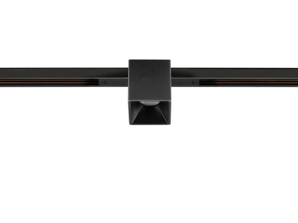 FIX-IT!, 48V, DALI, eckig, Standard track, Spot, 2700K, 6.6 W, 36°, schwarz / schwarz