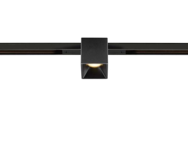 FIX-IT!, 48V, DALI, eckig, Standard track, Spot, 2000-3000K, 7.4 W, 36°, schwarz / schwarz