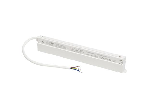 48V SYSTEM, Intrack LED Treiber, 48VDC, 250 W, inkl. 300 cm Anschlusskabel für 220-240VAC und DALI-Durchverdrahtung, weiß