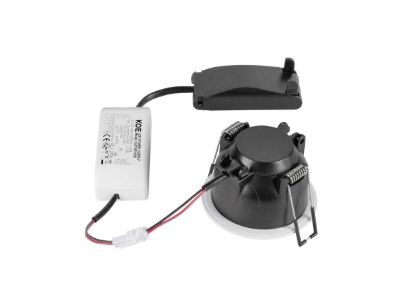 NEW TRIA® 68, Deckeneinbauleuchte, PHASE, AIRTIGHT, rund, 3000 K, 7.5 W, weiß