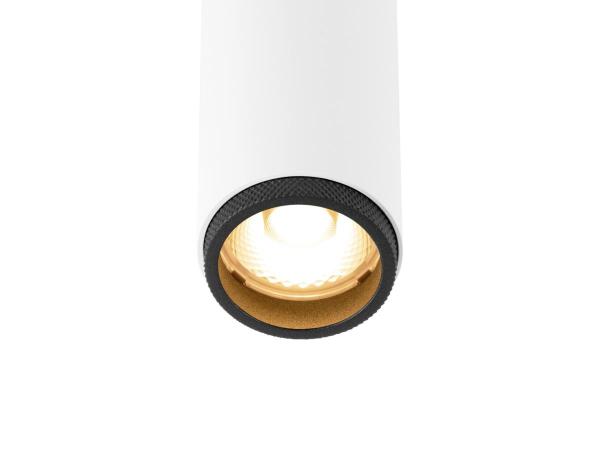 GRIP! S, Deckenaufbauleuchte, double, PHASE, 2700 K, 21 W, 29°, weiß / schwarz