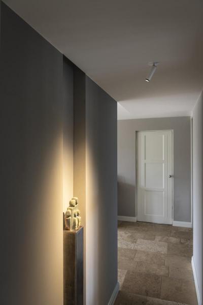 GRIP! S, Deckeneinbauleuchte, PHASE, 3000 K, 29°, IP20, zylindrisch, weiß / schwarz