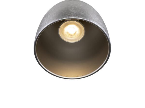 PARA CONE 14, Pendelleuchte für 1 Phasen System, GU10, aluminium