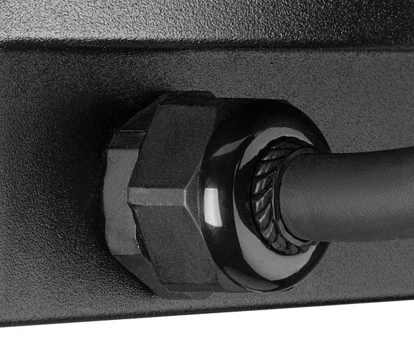 DASAR® XL, Bodeneinbauleuchte, asymmetrisch, 3000K, 70°/40°, IP65/IP67, quadratisch, edelstahl / schwarz