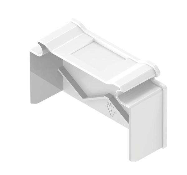 EASYLIGHT, EC WH End Cap white