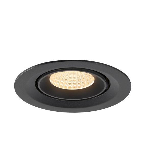 NUMINOS® GIMBLE M, Deckeneinbauleuchte,, 2700 K, 55°, schwarz