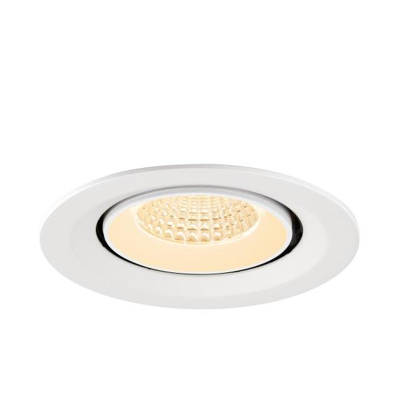 NUMINOS® GIMBLE M, Deckeneinbauleuchte,, 2700 K, 55°, weiß