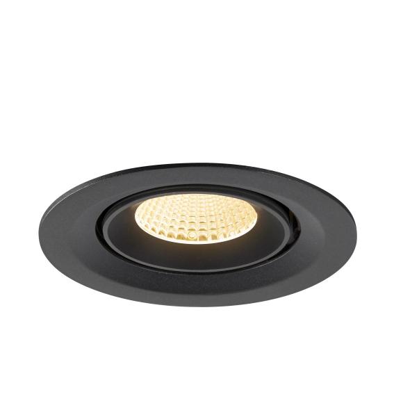 NUMINOS® GIMBLE M, Deckeneinbauleuchte,, 3000 K, 40°, schwarz