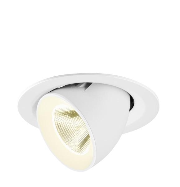 NUMINOS® GIMBLE M, Deckeneinbauleuchte,, 4000 K, 20°, weiß