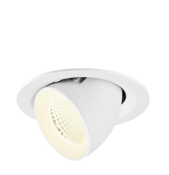 NUMINOS® GIMBLE M, Deckeneinbauleuchte,, 4000 K, 40°, weiß