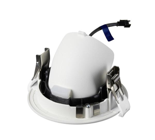 NUMINOS® GIMBLE M, Deckeneinbauleuchte weiß/chrom 4000 K 55°