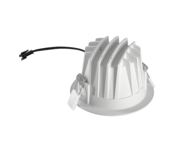 NUMINOS® M, Deckeneinbauleuchte weiß/schwarz 2700 K 55°