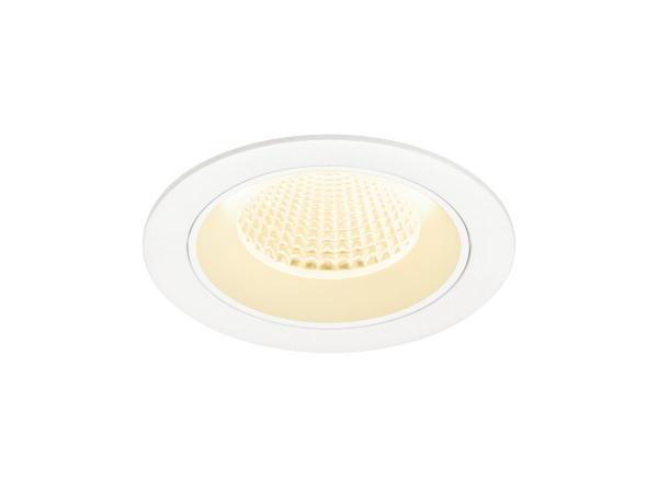 NUMINOS® M, Deckeneinbauleuchte, 3000 K, 40°, IP20, rund, weiß