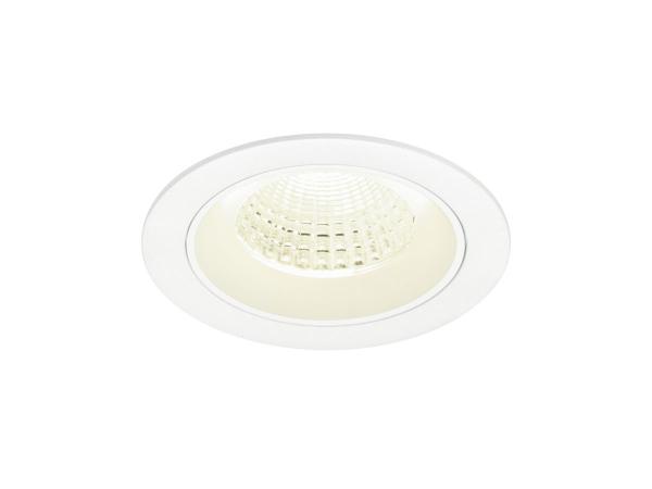 NUMINOS® M, Deckeneinbauleuchte, 4000 K, 55°, IP20, rund, weiß