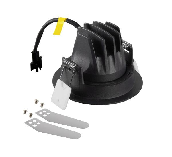 NUMINOS® MOVE M, Deckeneinbauleuchte schwarz/chrom 2700 K 40°