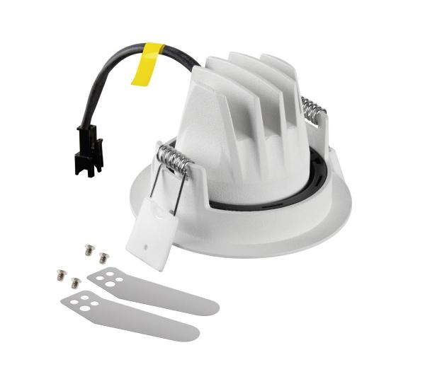 NUMINOS® MOVE M, Deckeneinbauleuchte, 2700 K, 40°, IP20, rund, weiß