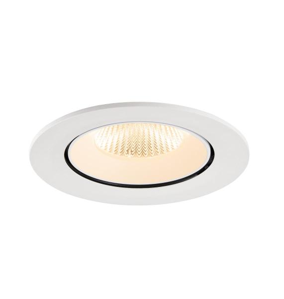 NUMINOS® GIMBLE L, Deckeneinbauleuchte, 2700 K, 40°, IP20, rund, weiß