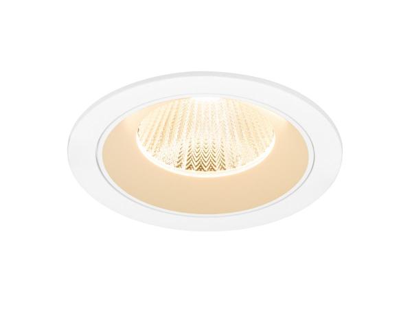 NUMINOS® L, Deckeneinbauleuchte, 2700 K, 40°, IP20, rund, weiß